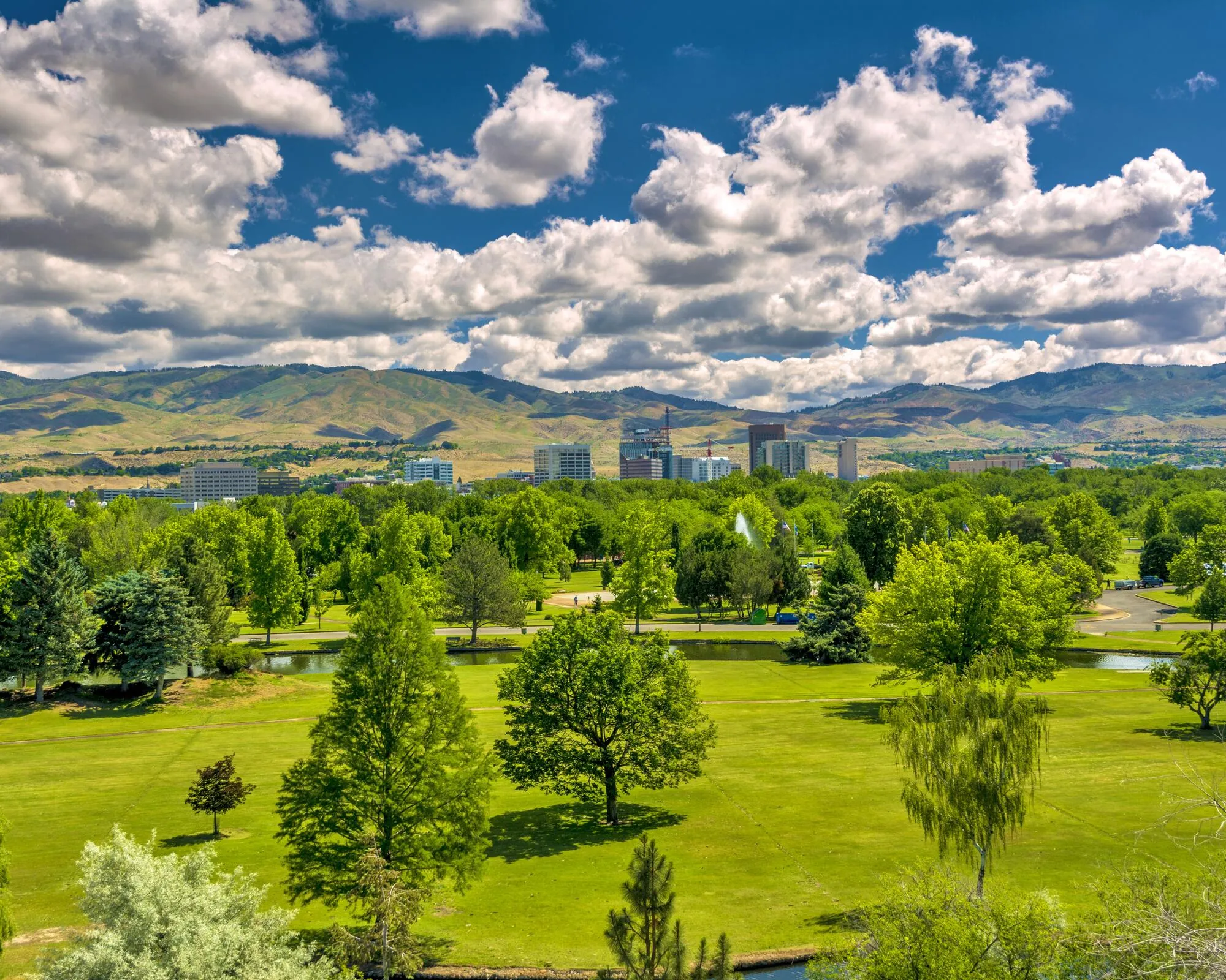 Summertime in Boise, Idaho