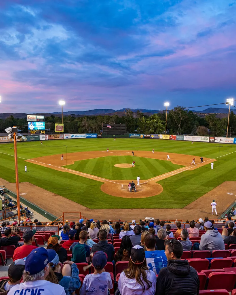 Boise Hawks baseball stadium in Garden City