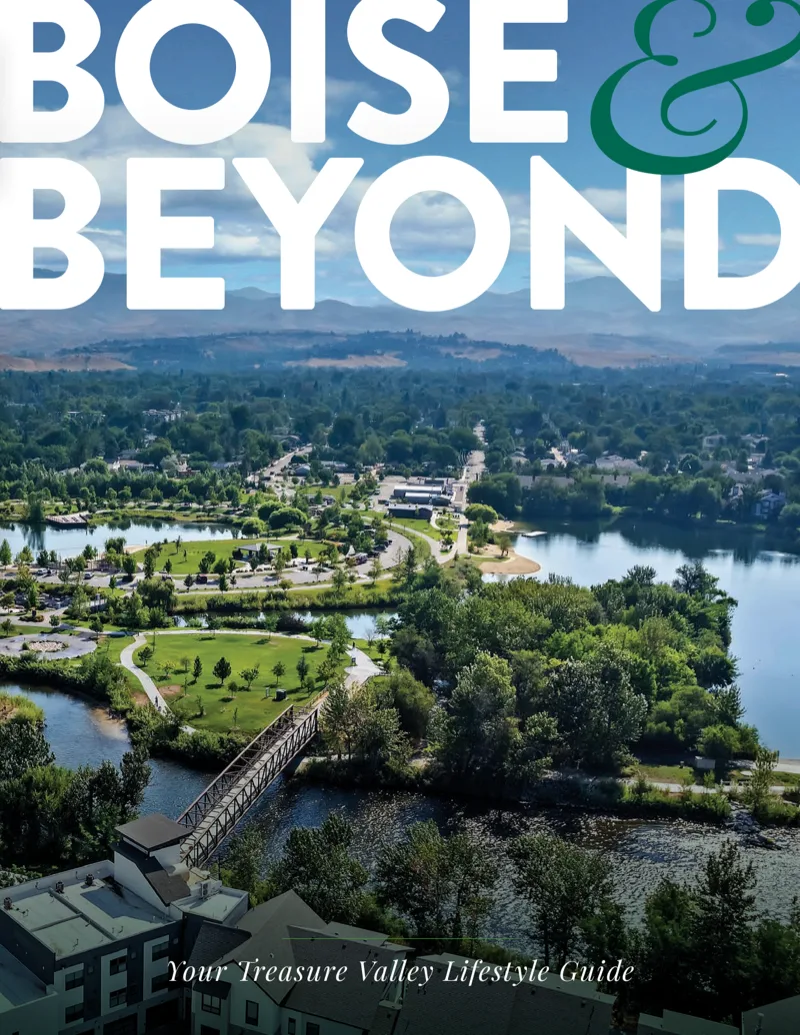 Cover of the Boise & Beyond Treasure Valley lifestyle guide