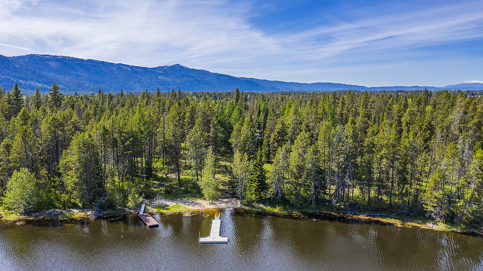 Cascade Lake, Donnelly Idaho, Dock, Whislters Cove