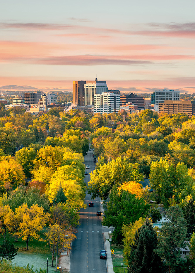 downtown boise vertical